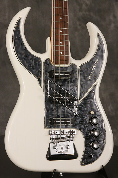 Burns/Baldwin BISON Bass 1960s White | Reverb