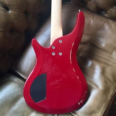 Custom Luthier-Built Reserve 4 strings passive - Cherry Red solid image 11