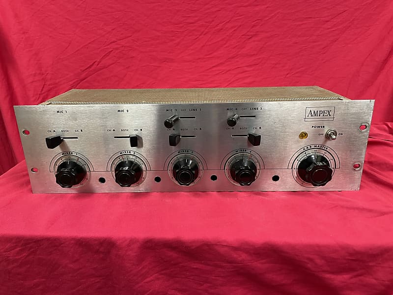 Ampex MX-35 Tube Mic/Line Preamp and Mixer | Reverb