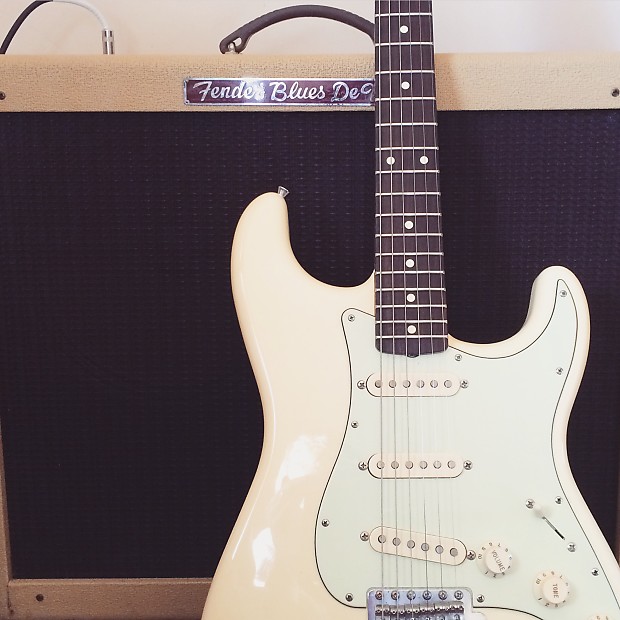 Fender Blues Deville 212 1993/1994 Blonde Tolex / Oxblood Grill