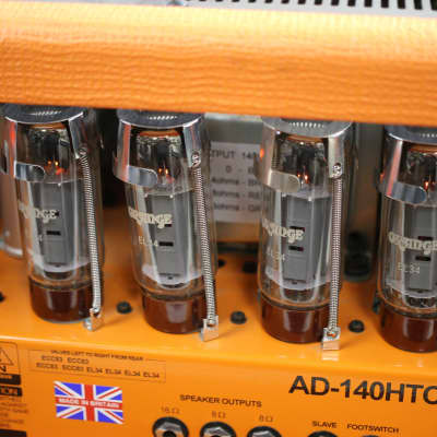 Rare ORANGE AD-140HTC Twin Channel Tube Guitar Amplifier Head - US Seller - NICE image 9