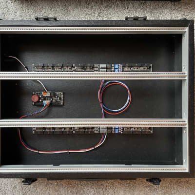 Synthracks Eurorack Case incl. Konstant Lab BoardPWR SET 2020 (Black Tolex) image 6