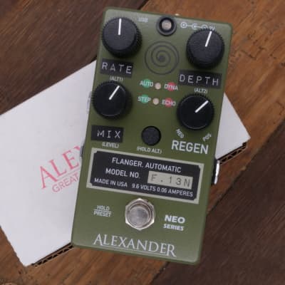 Reverb.com listing, price, conditions, and images for alexander-pedals-f-13-flanger