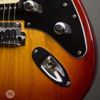 GJ2 Guitars - Glendora NLT -  HSS - Cherry Sunburst - Birdseye Maple Neck - Used image 9