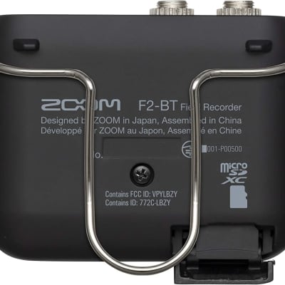 Zoom F2-BT Lavalier Recorder with Bluetooth, 32-Bit Float Recording, Audio for Video, Wireless Timecode Synchronization, Records to SD, and Battery Powered with Included Lavalier Microphone image 3