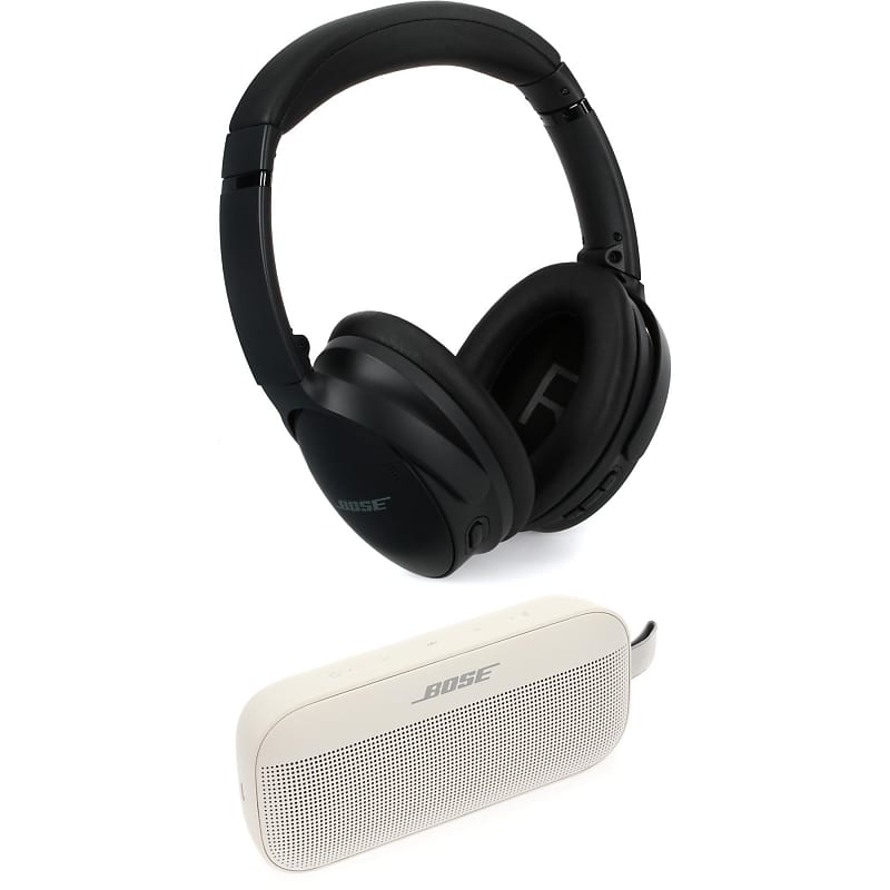 Bose QuietComfort 45 Black Bluetooth Active Noise-canceling