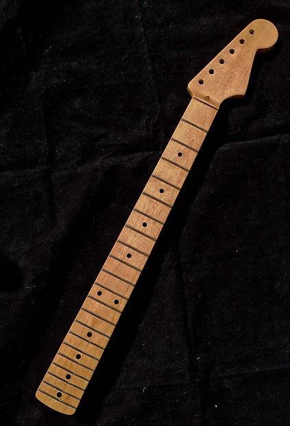 Musikraft Roasted Maple Stratocaster Neck Chunky V Profile