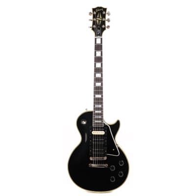 Gibson Custom Shop Les Paul Custom Made 2 Measure Ultra Light Aged Ebony image 2