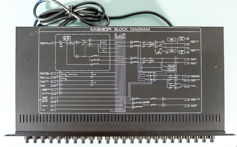 Roland M-240R 24 Channel Line Mixer | Reverb