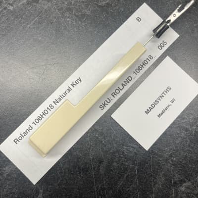 ORIGINAL Roland Replacement B Key (Matsushita SK-1xx Keybeds) (106H018) for Jupiter-4, System-100/700, SH-1/2/3/3A/5/7, RS-505, VP-330, Promars, etc