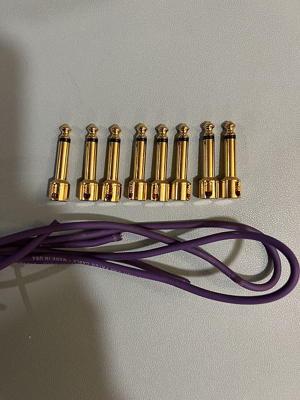 Lava Solderless Patch Cables Reverb