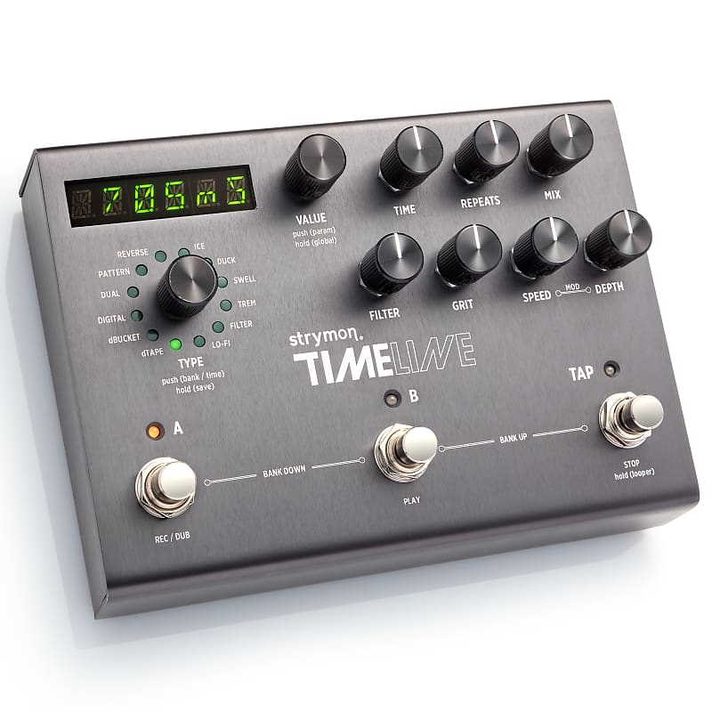 Strymon TimeLine Multidimensional Digital Delay Effect Pedal - New