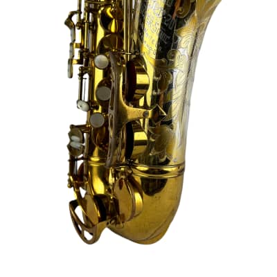 King Super 20 Silver Sonic Full Pearl Gold Plate Inlay Alto Saxophone HOLY GRAIL image 10