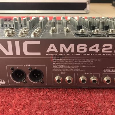 PHONIC AM642D USB オーディオミキサー Phonic(フォニック) ／ Mixer AM642D USB - アナログミキサー