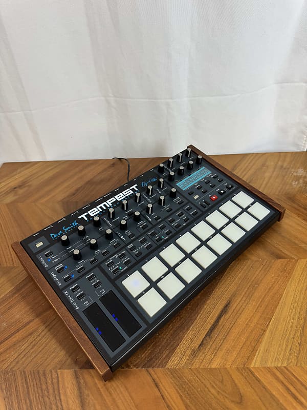 Dave Smith Instruments Tempest 6-Voice Drum Machine 2011 - 2018 - Black with Wood Sides image 1
