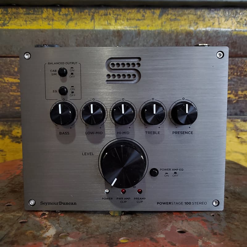 Seymour Duncan PowerStage 100 Stereo Pedalboard Power Amp Reverb
