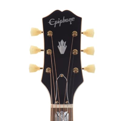 Epiphone Inspired by Gibson J-200 Jumbo Acoustic-Electric Guitar in Aged Vintage Sunburst Gloss image 8