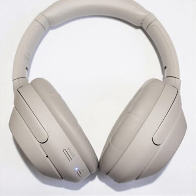 Sony WH-1000XM4 Wireless Active Noise Canceling Over-Ear Headphones - Silver image 1