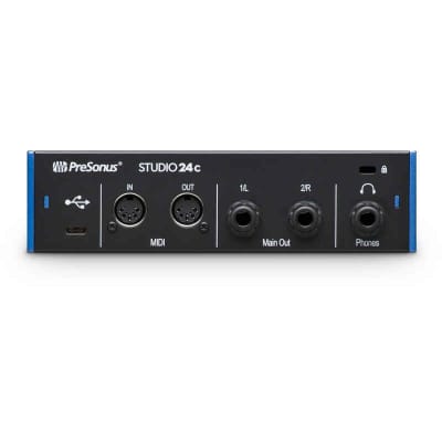 PreSonus Studio 24C USB-C Audio/MIDI Interface image 10
