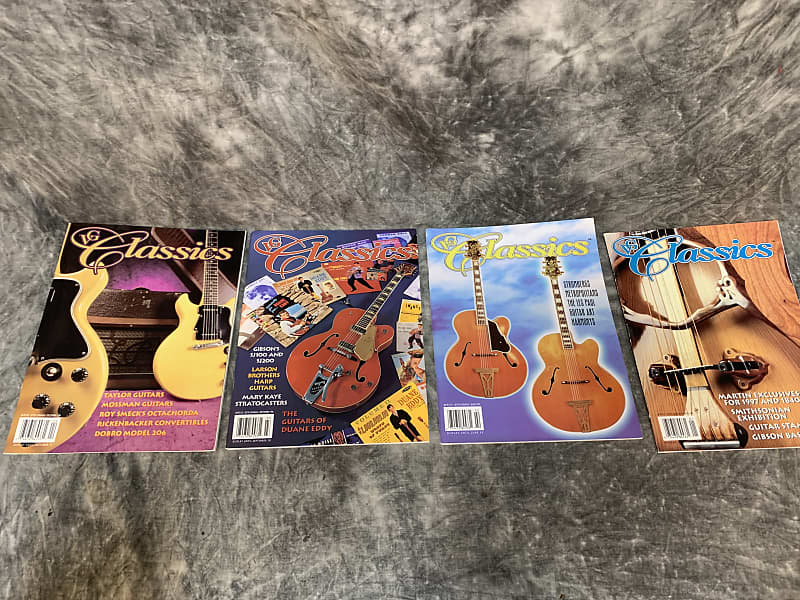 VG Classics Vintage Guitar Magazines 90’s Les Paul Jr Gibson Fender image 1
