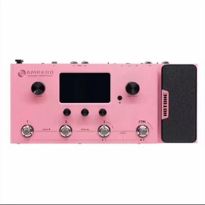 Hotone Ampero MP 100 Guitar Bass Amp Modeler & Effects Processor Pink 2021 for sale