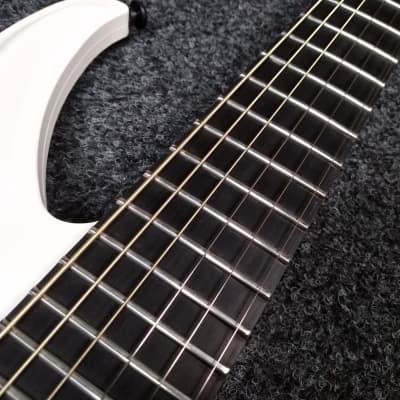 KOLOSS GT-6H Aluminum body headless Carbon fiber neck electric guitar White image 4