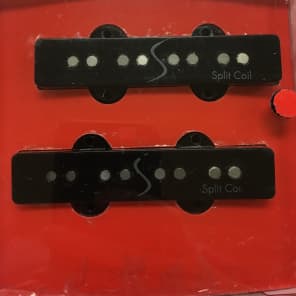 Fender super 55 jazz bass pickups top