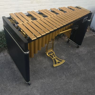 Musser Century M-75 model vibraphone 1980 Gold image 2