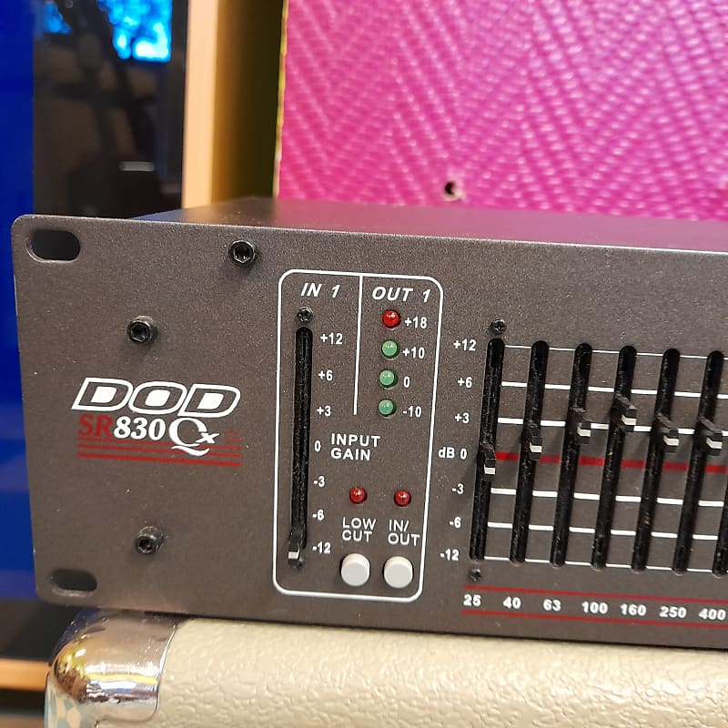 DOD 830QX 2chイコライザー DOD 830QX 2chイコライザー DOD 830 SERIES II Equalizer