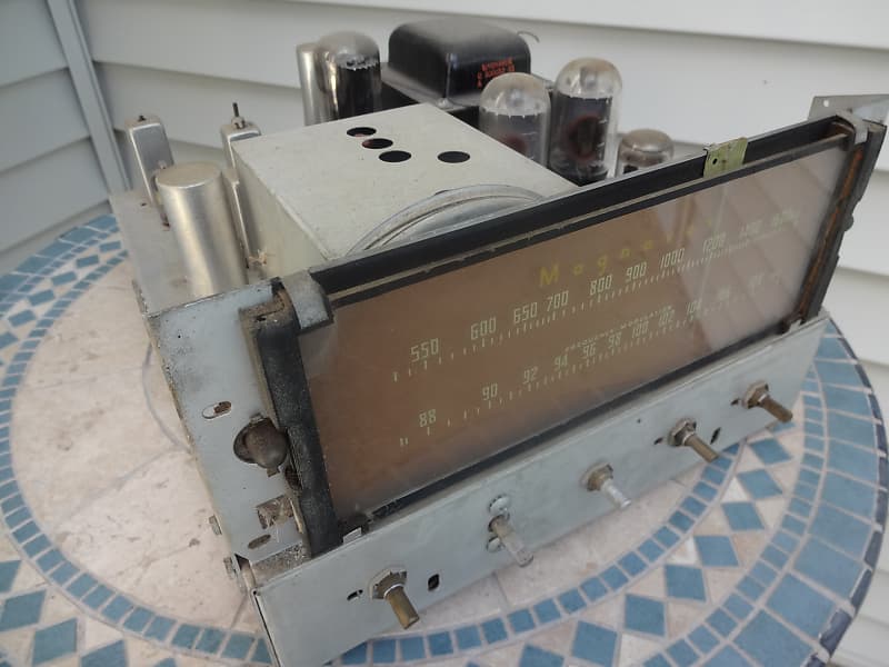 Magnavox Amplifier Chassis Make Homebrew Boutique Guitar tube Reverb