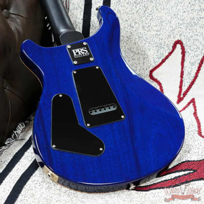 Paul Reed Smith PRS Wild West Guitars Special Run CE 24 Painted Black Neck 57/08 Covered Pickups Faded Grey Black Blue Burst 7.45 LBS image 10