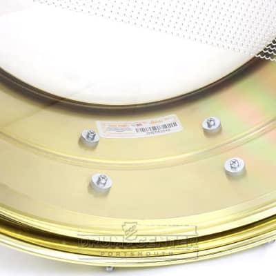 *SOLD OUT * Ludwig Supraphonic "Brass Beauty" Snare Drum 14x6.5 - DCP Exclusive! image 4