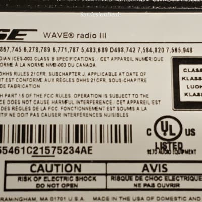 Bose Wave Radio III & Accessories(NO CD PLAYER) image 6