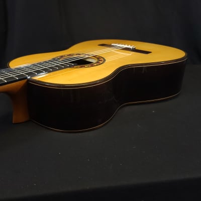 Jose Ramirez Spruce Guitarra del Tiempo Studio Classical Nylon String Guitar w/ Logo'd Hard Case image 14