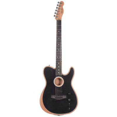 Fender American Acoustasonic Telecaster Exotic Ziricote | Reverb