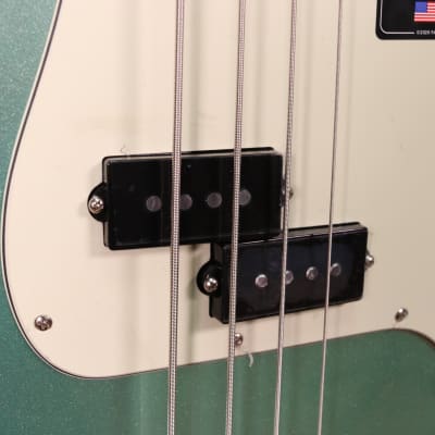 Fender American Professional II Precision Bass - Rosewood Fingerboard, Mystic Surf Green image 4