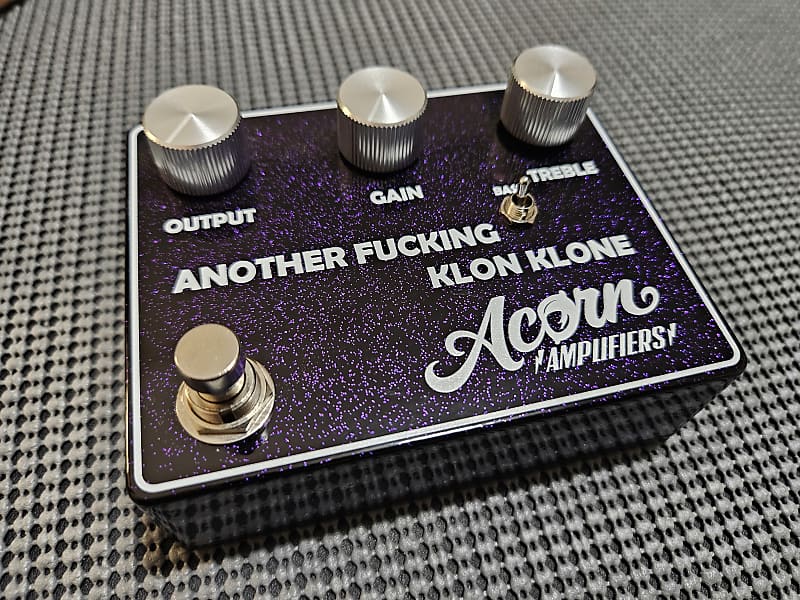 Acorn Amplifiers Another Fking Klon Klone Purple Sparkle Reverb