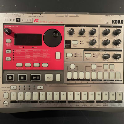 Korg Electribe-R ER-1 Rhythm Synthesizer 2000s - Silver