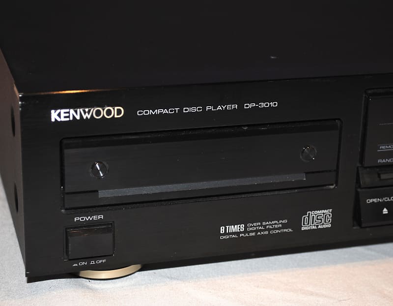 Kenwood DP-3010 Single Disc CD Player 1989 Black | Reverb