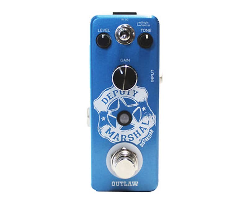 Outlaw Effects Deputy Marshal Plexi Style Distortion Pedal image 1