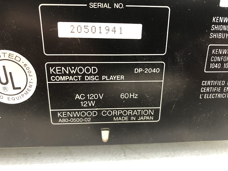 安心価格[CK10292] 中古 KENWOOD DL-2040 デジタルマルチメーター 現状渡し その他