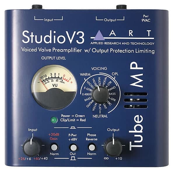 ART Pro Audio TubeMP Studio V3 Mic Preamp image 1