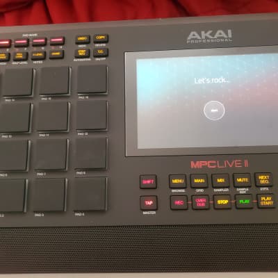 Akai Professional MPC Live II Standalone Sampler / Sequencer with Built-in Monitors 2022- Present - Black image 2