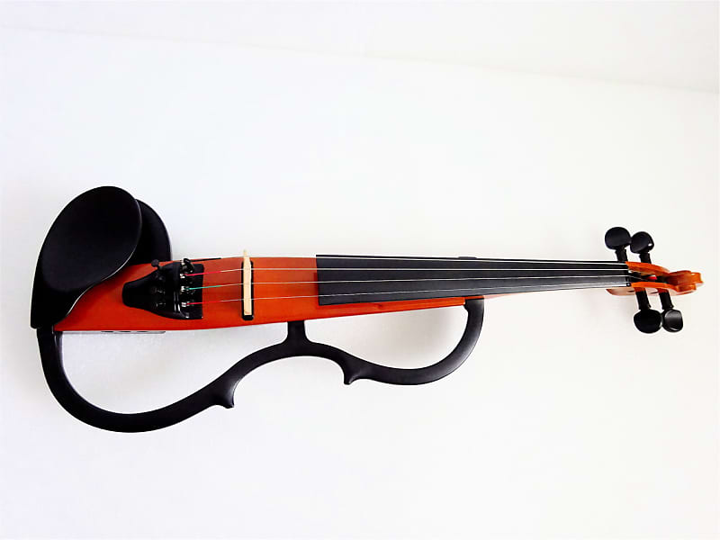 Yamaha SV-100 Silent Violin 2000's Made In Japan Brown MIJ w/Yamaha case
