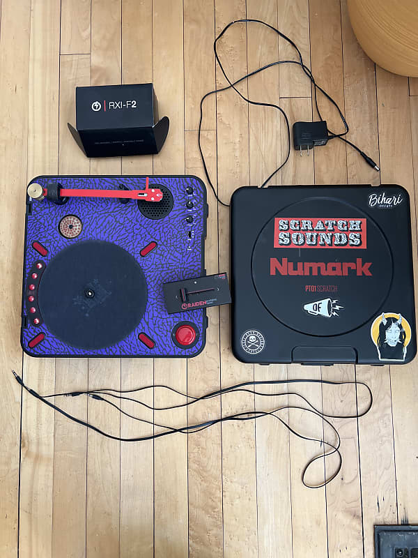 Numark PT01 Scratch Portable customized | Reverb