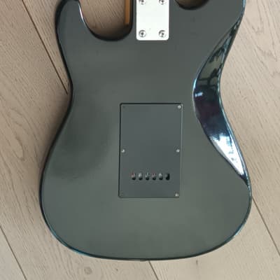 Sunn Fender Mustang Stratocaster 1980s - Black image 8
