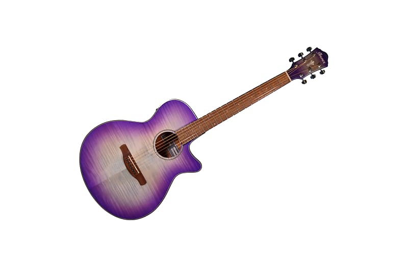 Ibanez AEG70-PIH Acoustic/Electric Guitar – Purple Iris Burst 2023 - Purple  Iris Burst