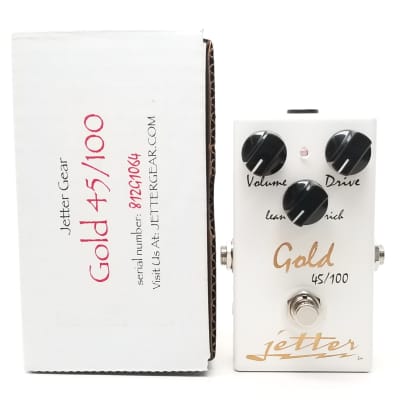 Jetter Gold 45/100 Overdrive Pedal