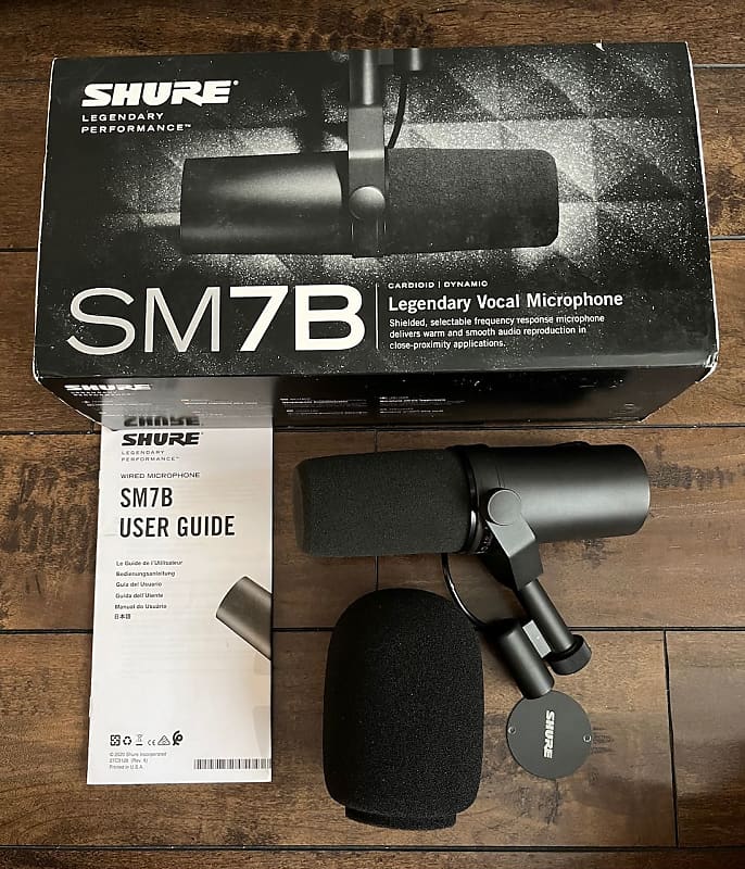 Shure SM7B Cardioid Dynamic Microphone SM 7B | Reverb