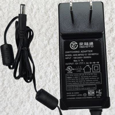 Ul Oem 12V 1.5A Ac/Dc Adapter For Yamaha Pa-150B Mx88 Mx61 Mx-61 Mx49 Keyboard Synthesizer Tg300 Mu2000 Mu2000Ex Mu500 Mu1000 Mu90 Mu90R Mu100 Mu100R Tone Generator Emp100 Power Supply Cord Charger